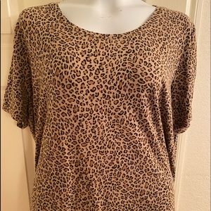 Cheetah Print Tee
